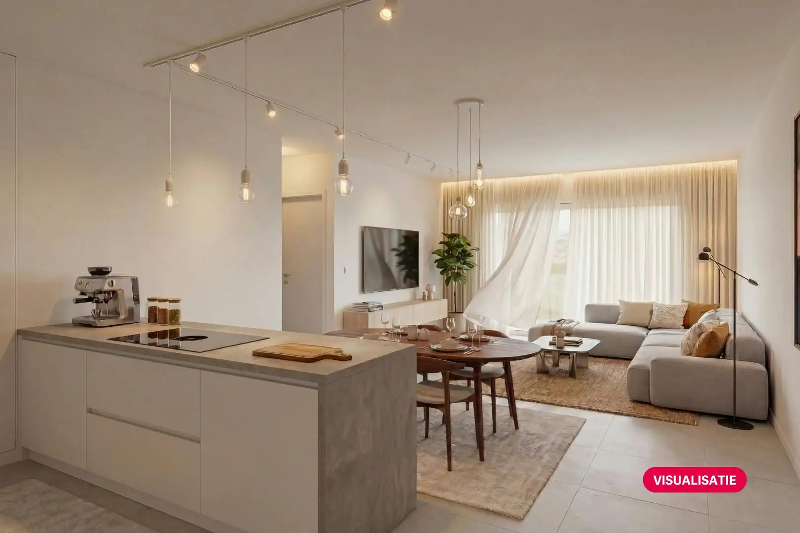 Afgewerkt nieuwbouwappartement te koop in Desselgem foto {{pictureIndex}}