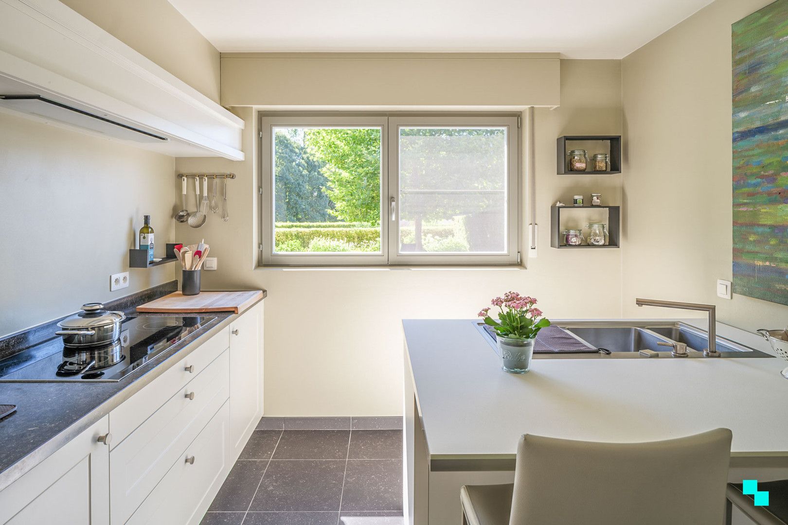 Charmante halfopen bebouwing met prachtig vergezicht te Balegem foto 7