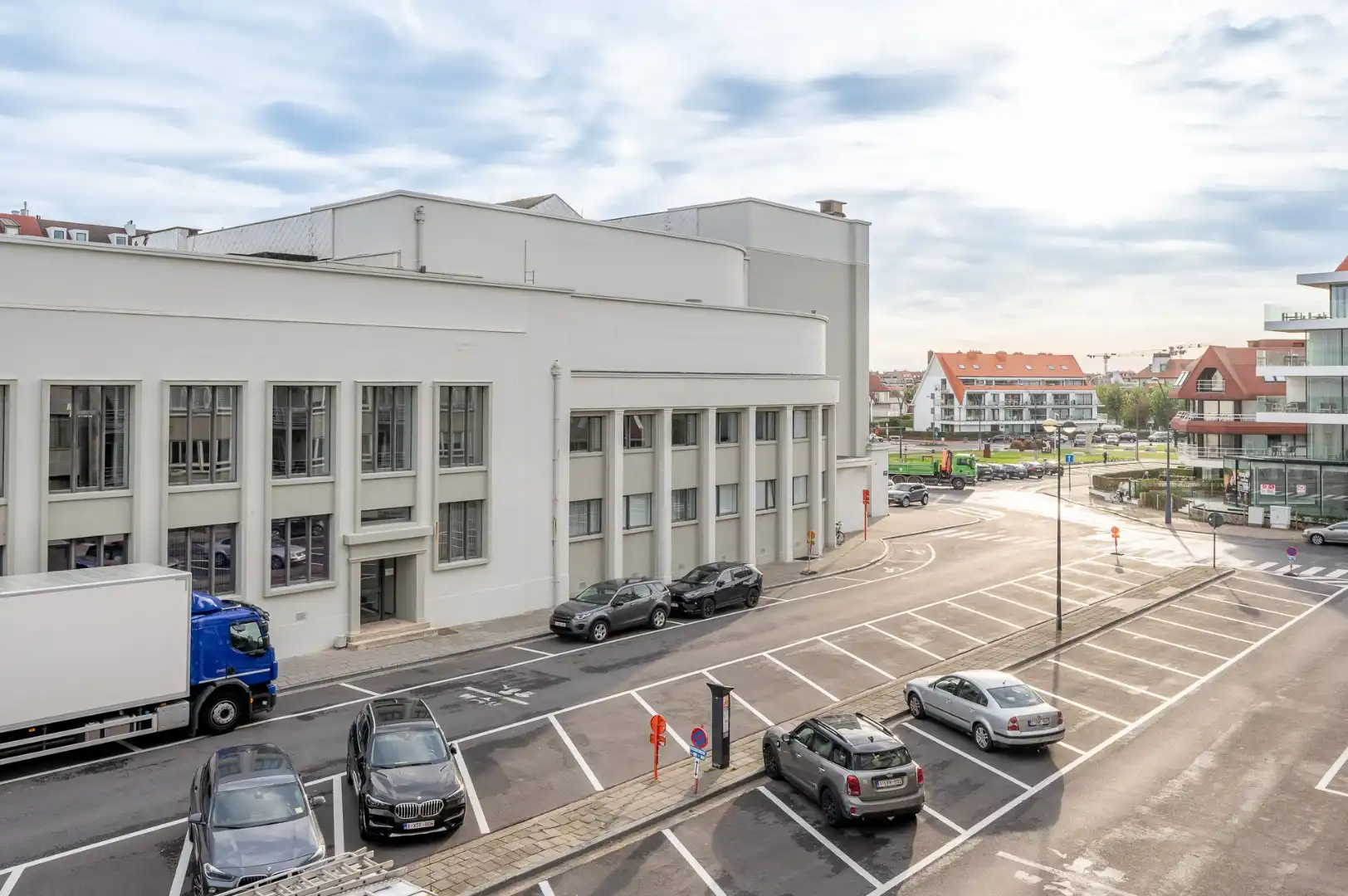 Leuk appartement met zijdelings zeezicht te Duinbergen. foto 4