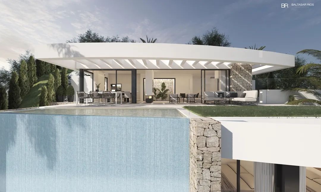 Exclusieve luxe villa met adembenemend uitzicht, infinity pool en opties op maat in Mijas Pueblo foto 2
