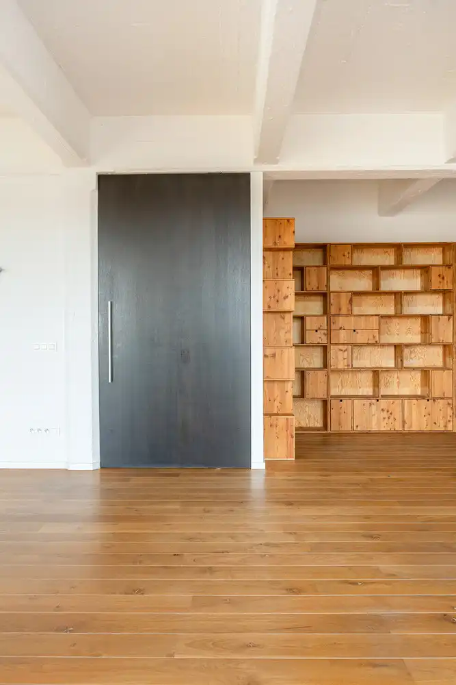 Uitzonderlijke loft 200m² + aangelegde daktuin, terras en 2 optionele garages in rustig, groen woonerf op de grens Borgerhout/Antwerpen foto 4