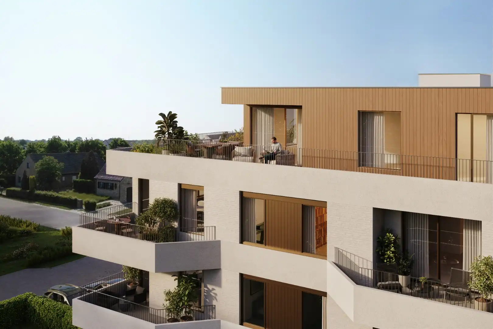 Gelijkvloers nieuwbouwappartement met 2 slaapkamers tussen jachthaven, stad en de zee te Nieuwpoort foto 6
