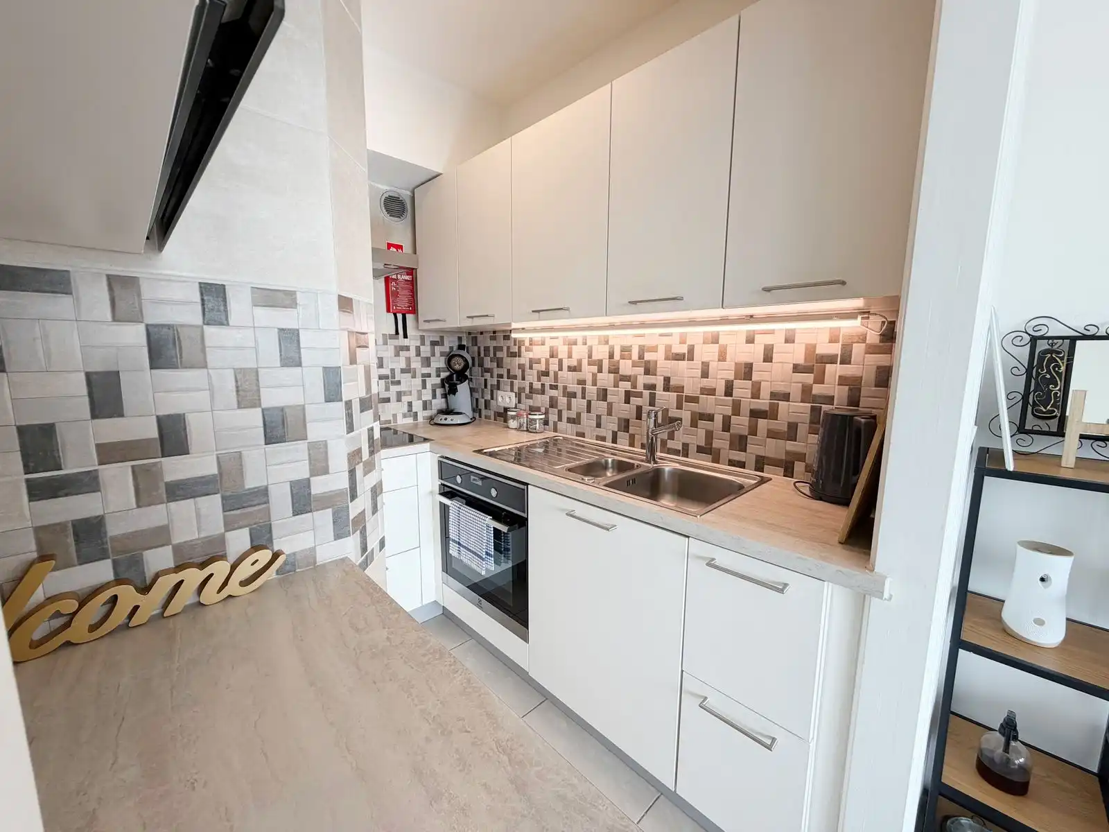 Studio met prachtig panoramisch zicht over het historische centrum van Oostende foto 5