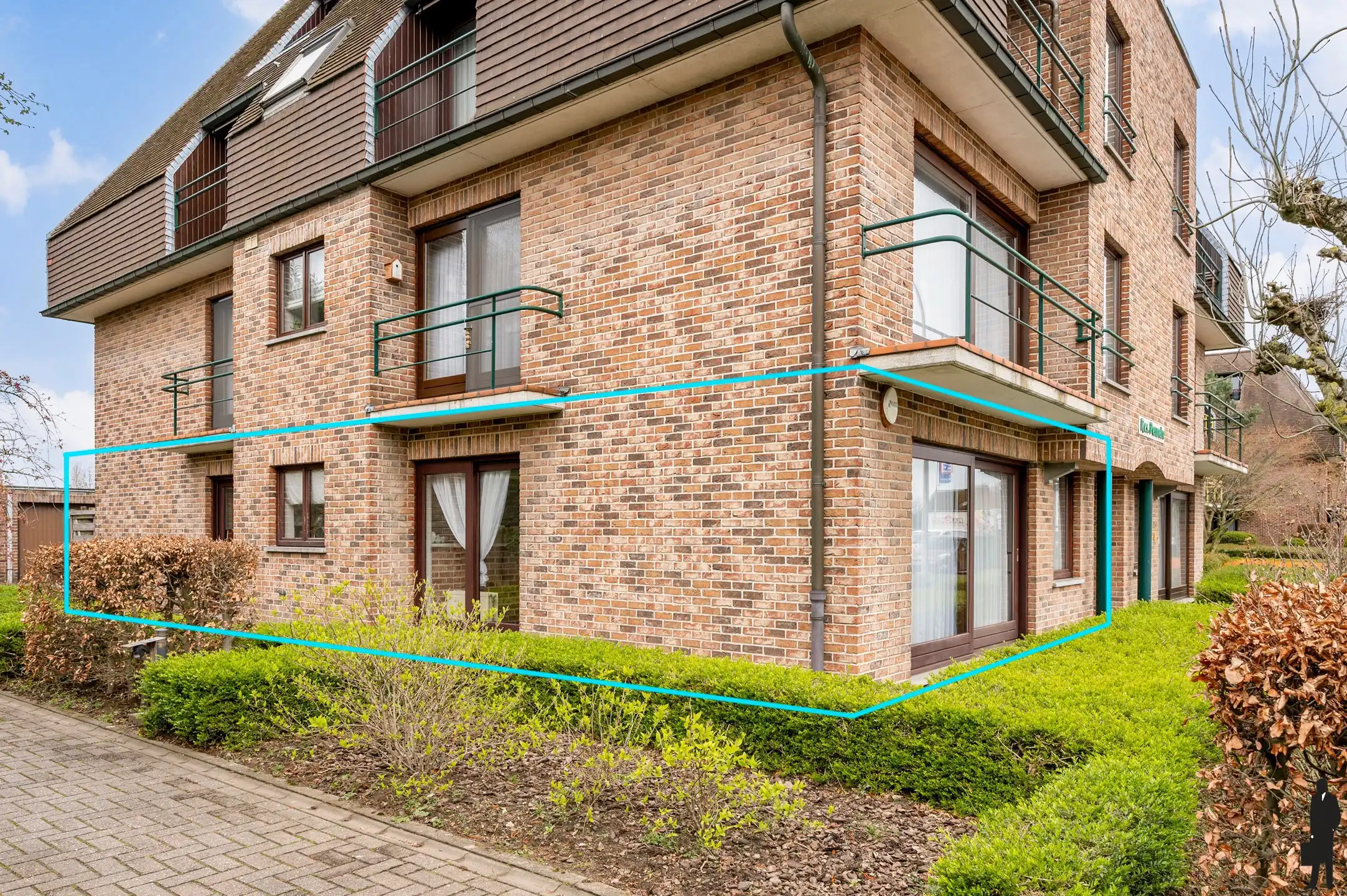 Ruim 3 slaapkamer appartement (111 m²) te Tisselt. foto 2