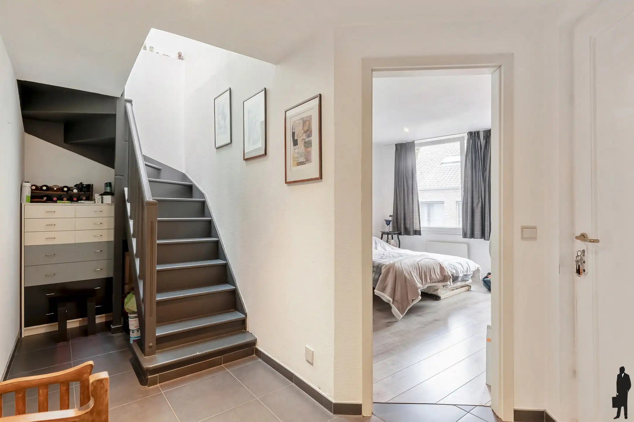 Karaktervol duplex penthouse met charmant terras in historisch Antwerpen foto 12