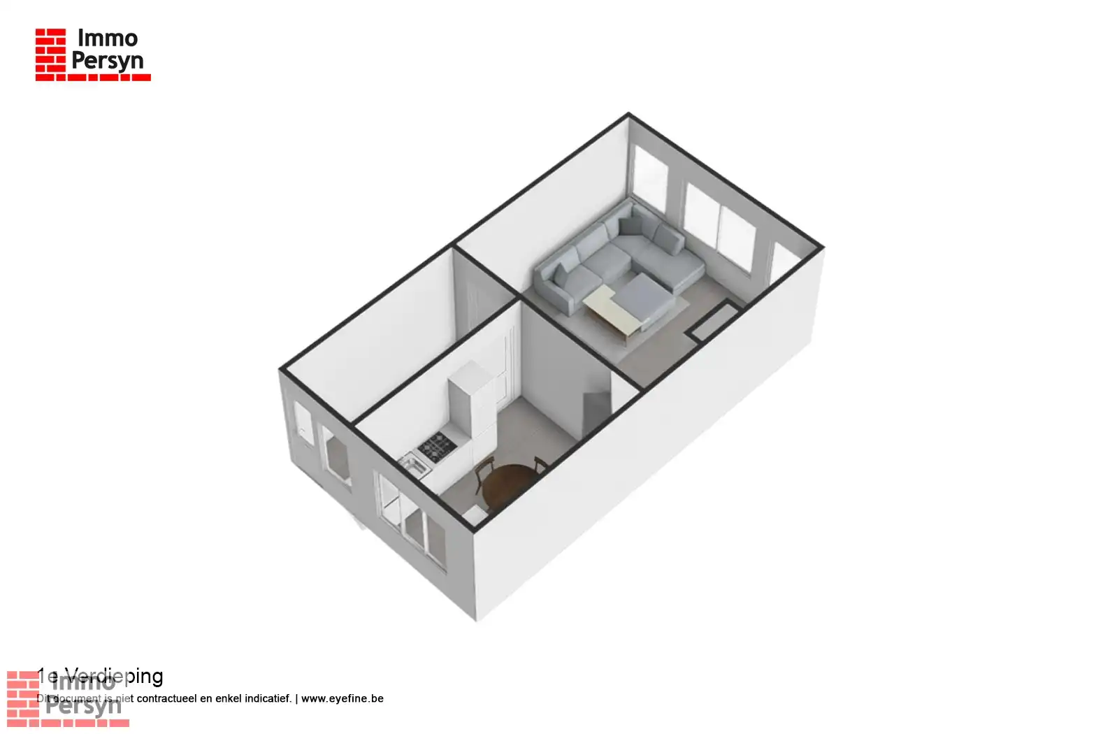 Handelspand + duplex-appartement in hartje Scherpenheuvel foto 22