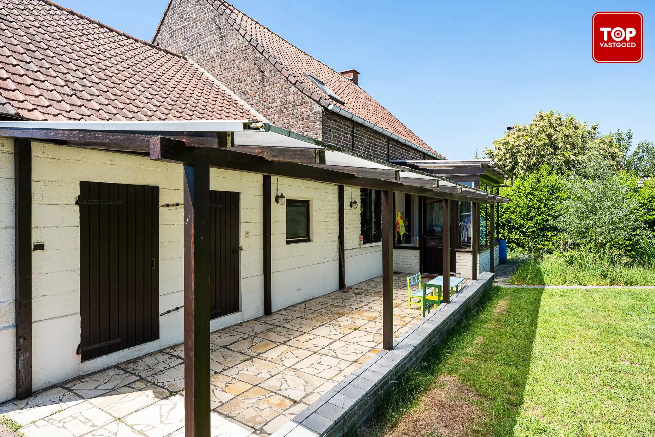 Uitzonderlijk gelegen perceel met totaal te renoveren of herop te bouwen woning.  foto 20