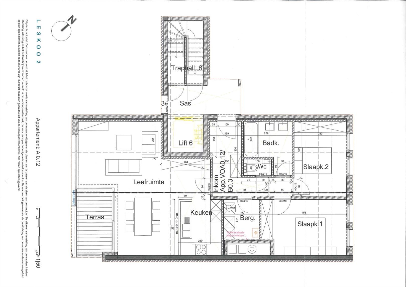 Ruim tweeslaapkamer appartement te huur foto 16