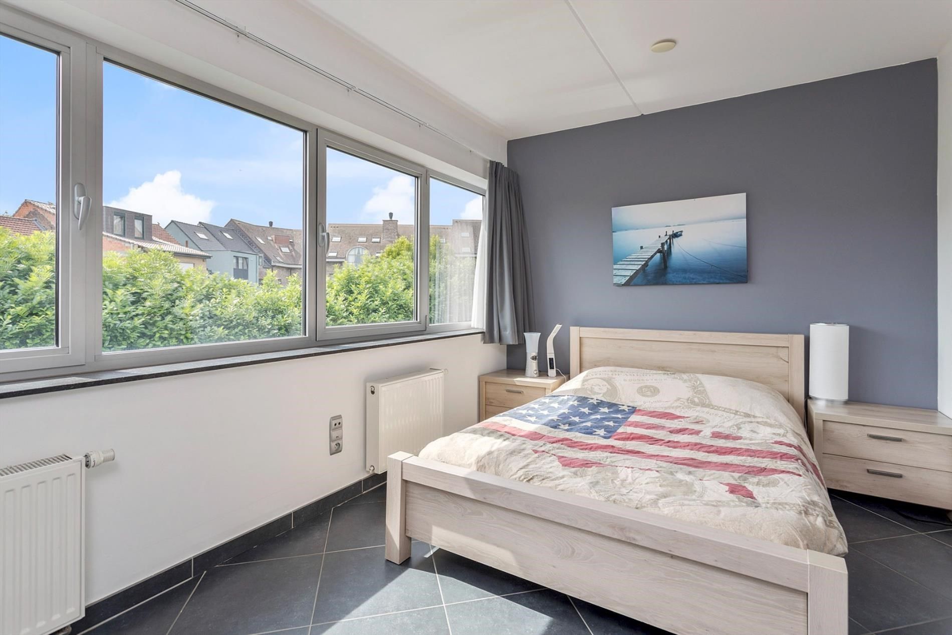 Dilbeek centrum: duplex appartement met 2 slaapkamers en tuintje foto 7