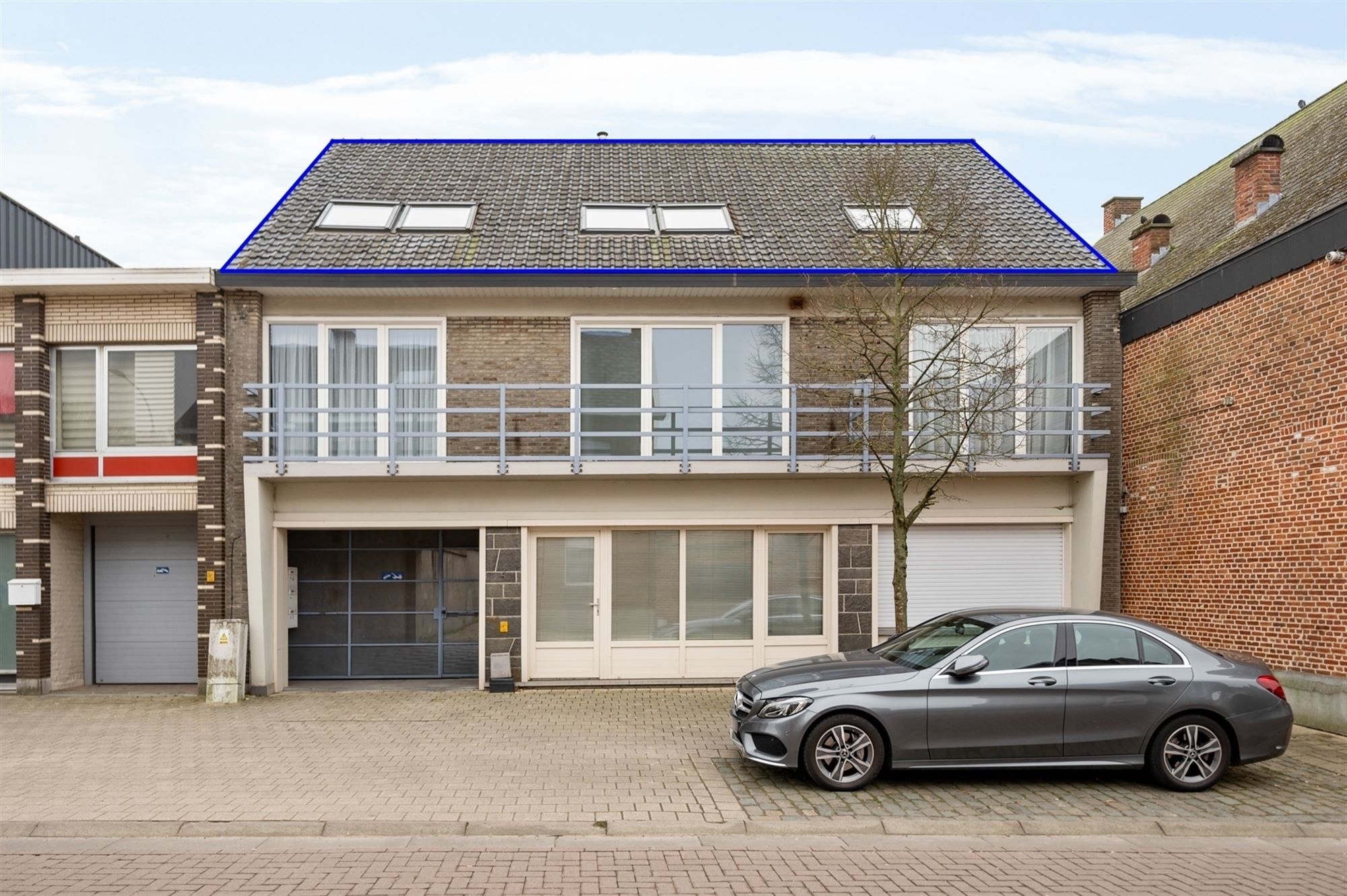 Dakappartement met 1 SLPK en autostaanplaats te Beerzel (Putte) foto 2