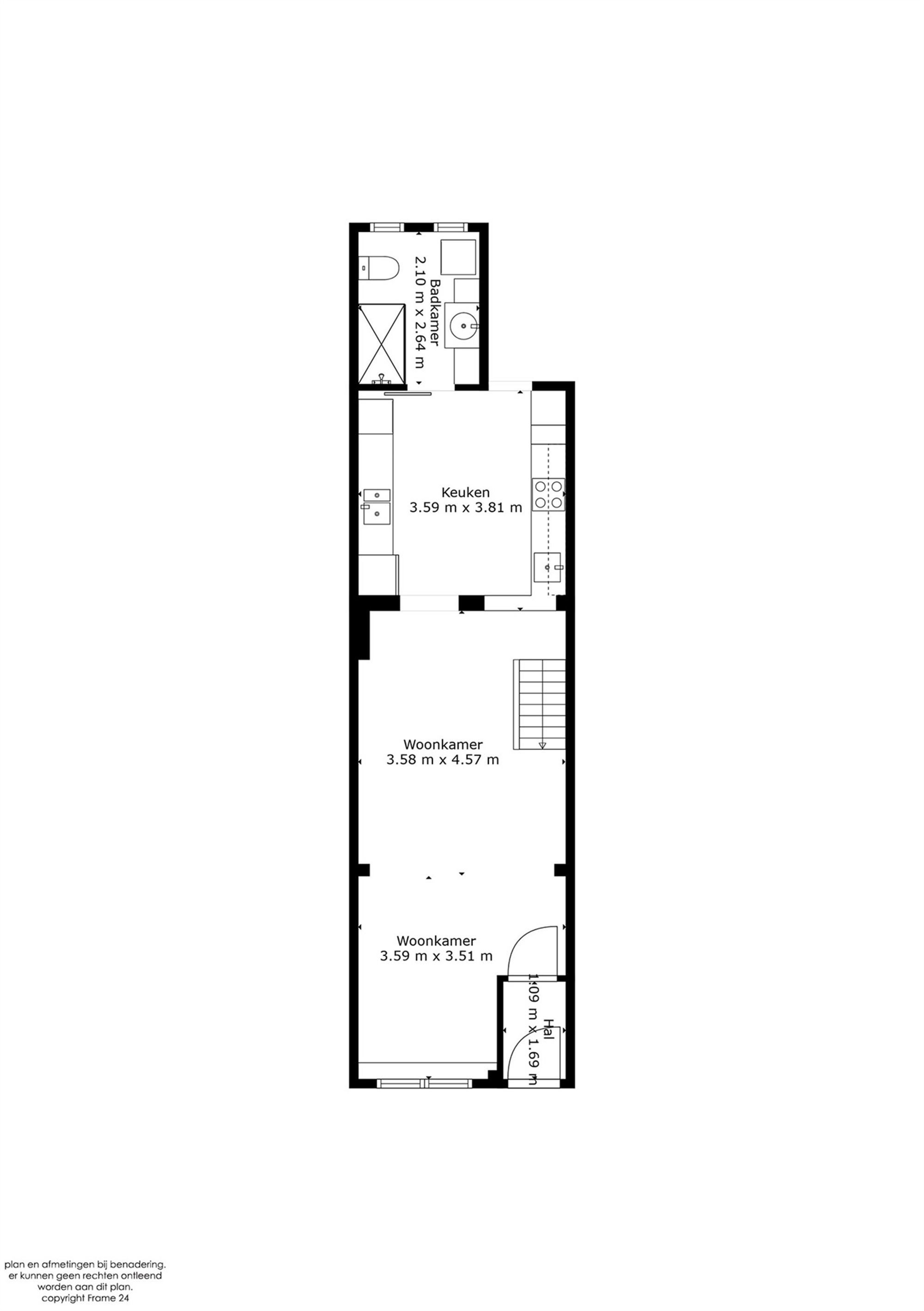 Instapklare woning met 3 SLPK aan de vaart te Mechelen. foto 17