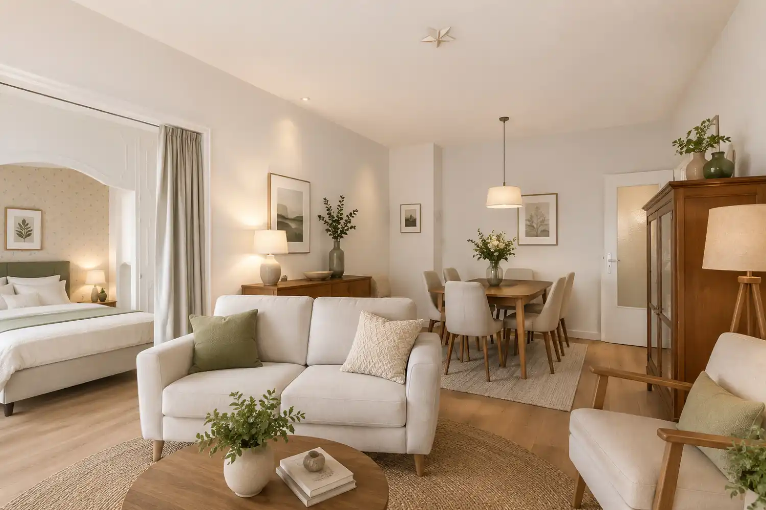 Lichtrijke studio met slaaphoek op gunstige ligging foto {{pictureIndex}}