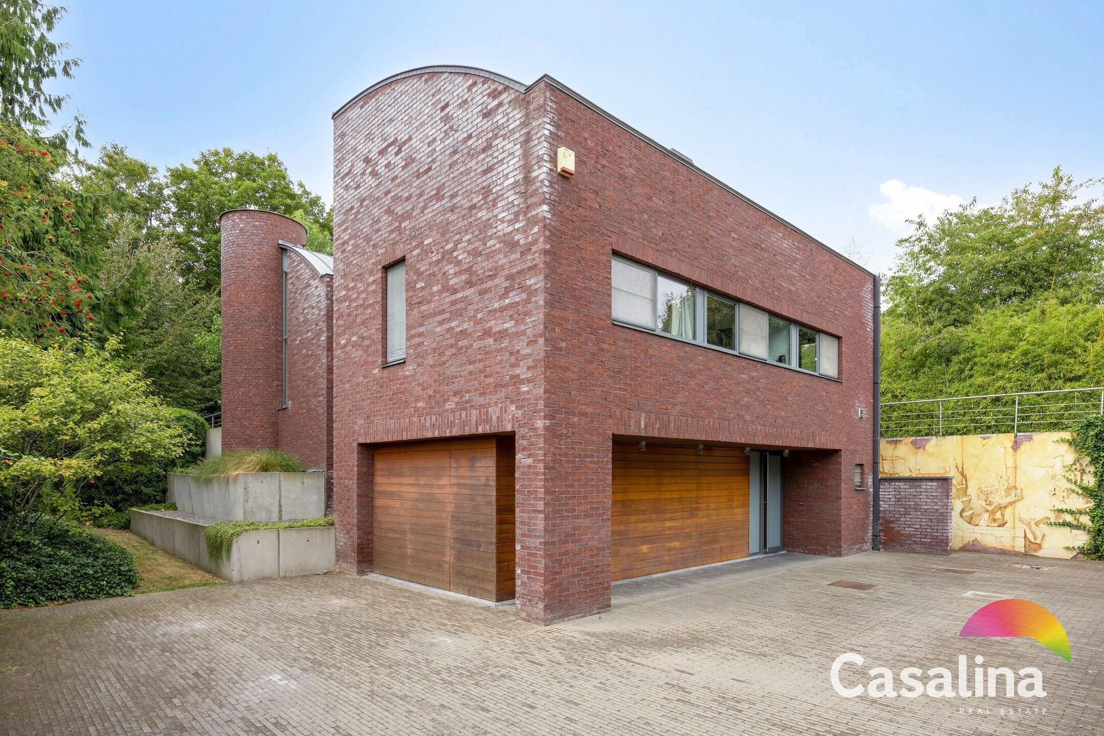 Moderne villa op achterliggend perceel  - Park Tervuren foto {{pictureIndex}}