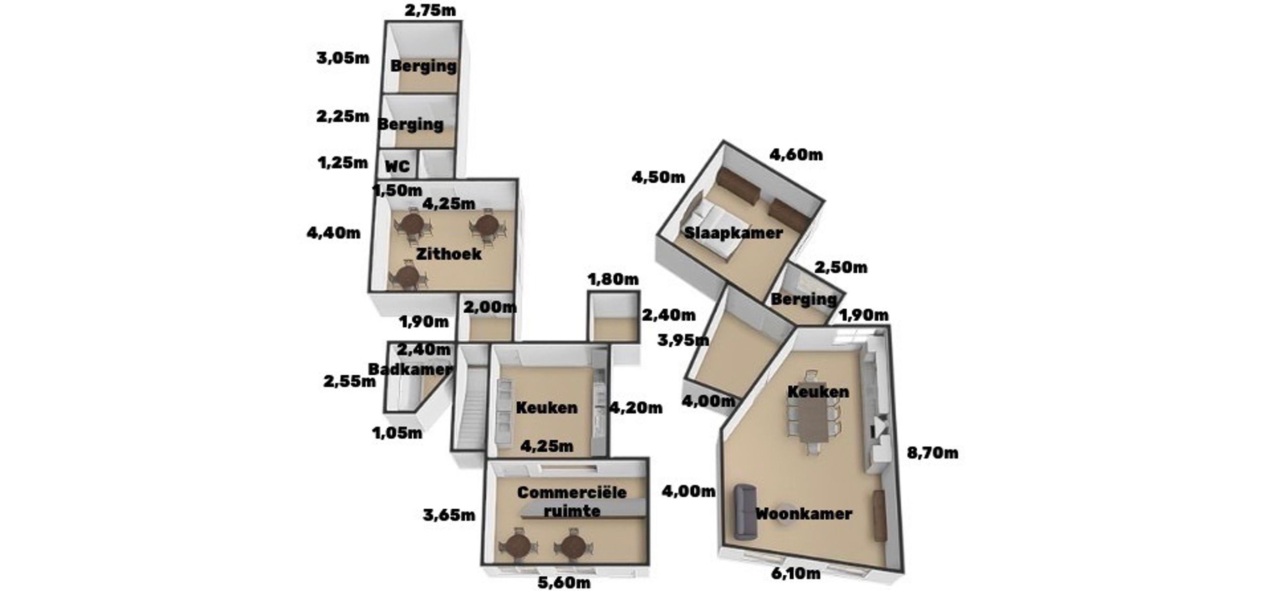 Centraal gelegen, Ruim Handelspand MET 2-SLPK Appartement! foto 20