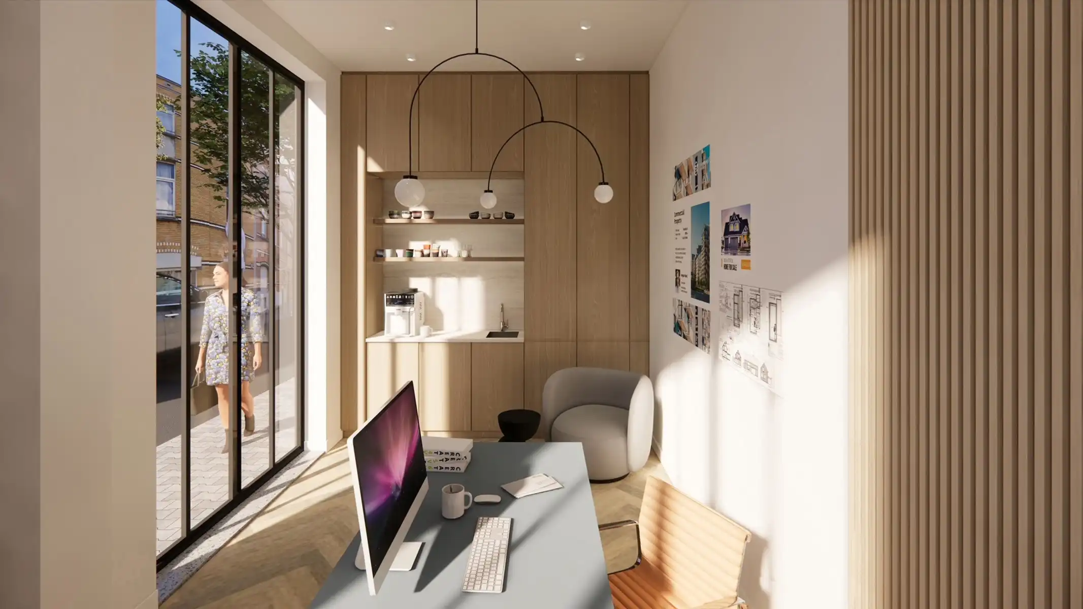 Gerenoveerde kantoorruimte in hoekpand foto 3