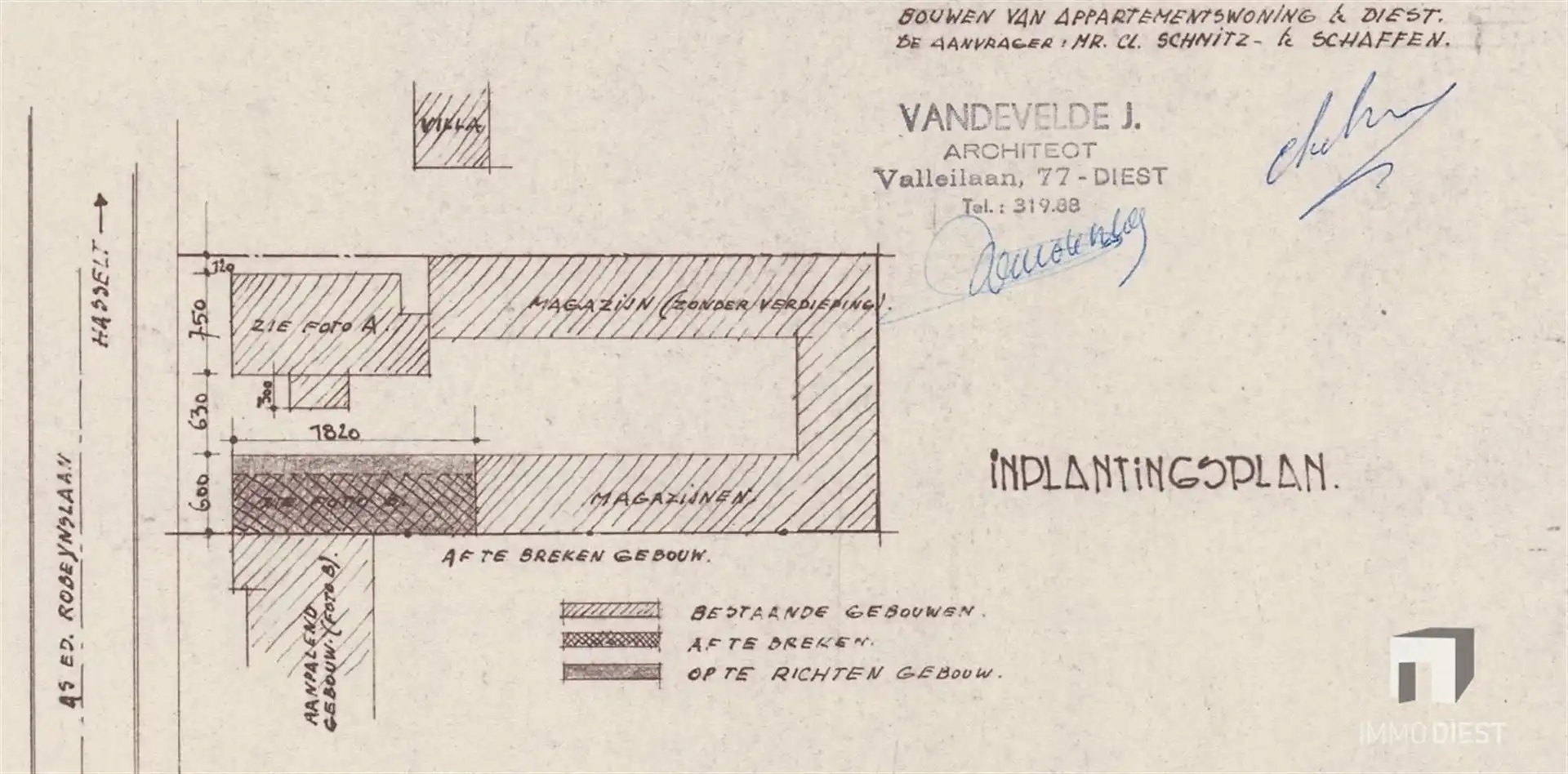 Projectzone/Investeringsgoed te Diest bestaande uit building, meergezinswoning en toonzaal/loods foto 4