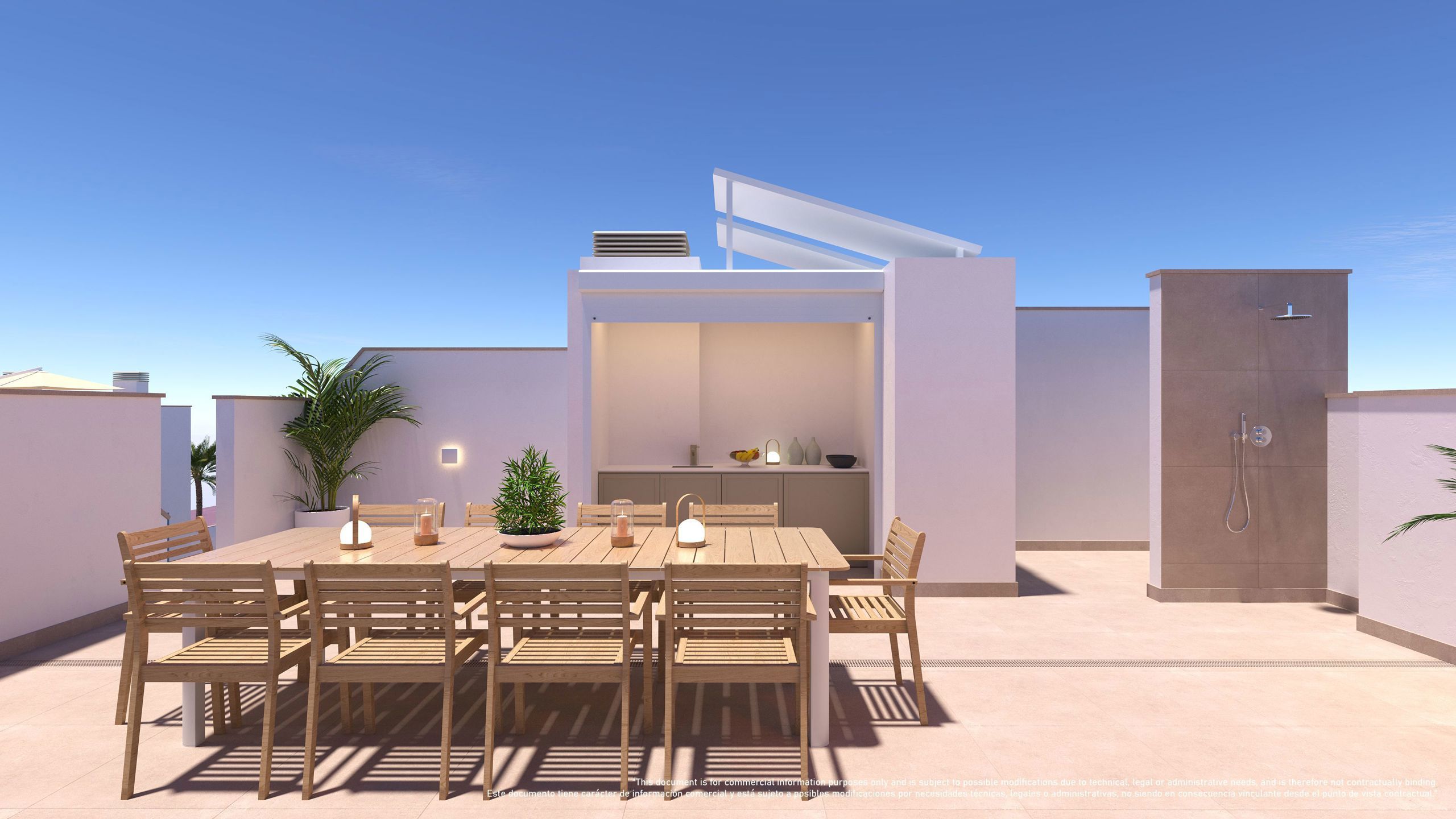 SPANJE - Appartementen Ibiza-stijl 1km van strand, zee. foto 23