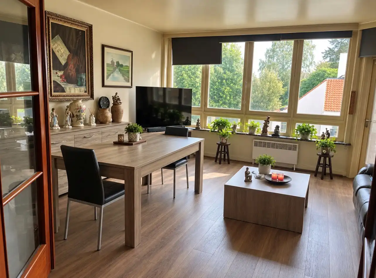 lichtrijk appartement met 2 slaapkamers in Kristus-Koning  foto 2