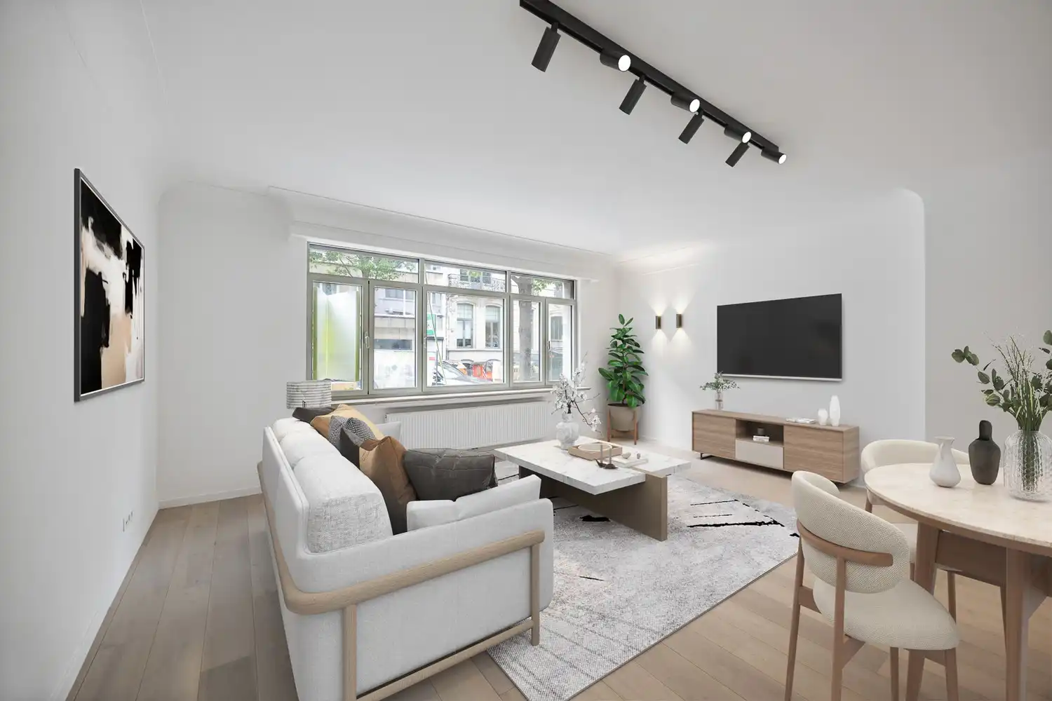 Gelijkvloers pareltje ±140m² met stadstuin en terras in hartje Antwerpen – Gerenoveerd in 2025 foto {{pictureIndex}}