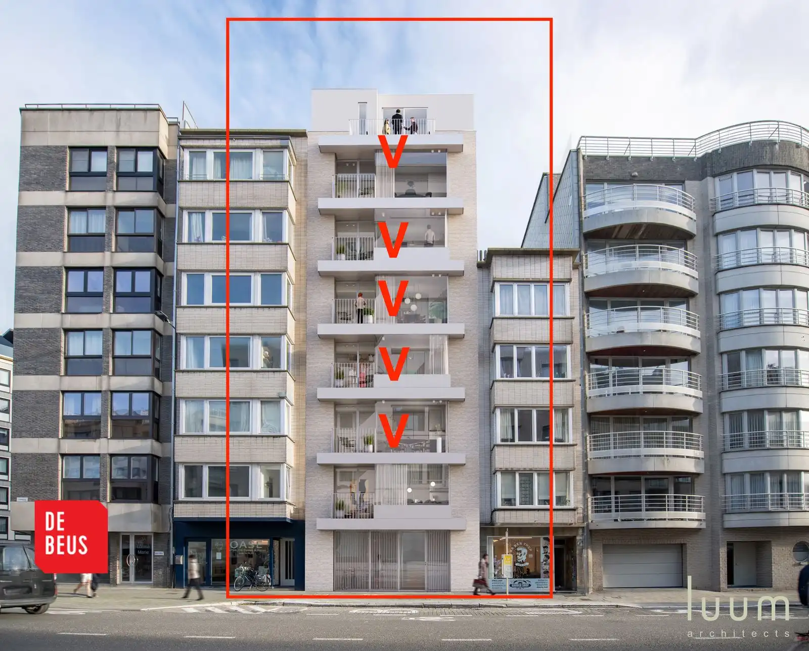 Luxueus en energiezuinig nieuwbouwappartement op wandelafstand van het strand foto {{pictureIndex}}