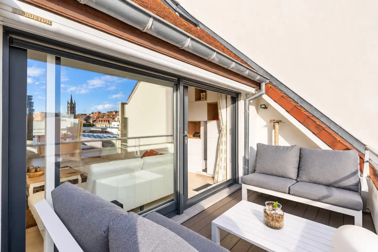 Mooi duplex-appartement met 2 terrassen te Heist foto 7