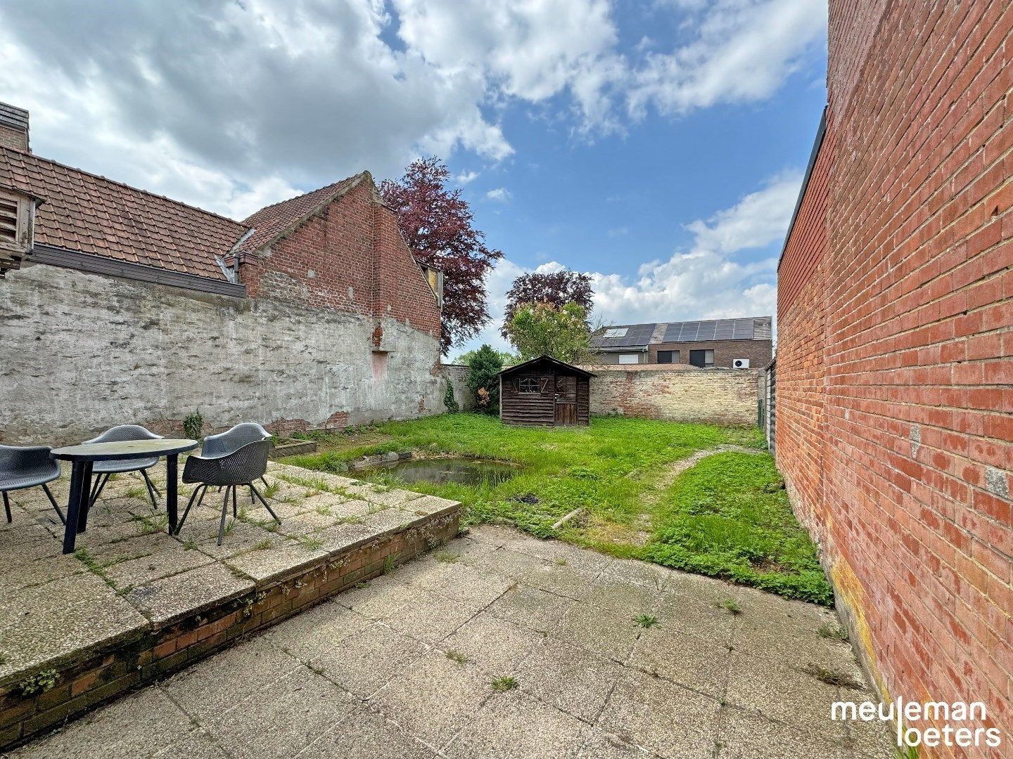 Opbrengsteigendom met tuin in Ruddervoorde centrum foto 2