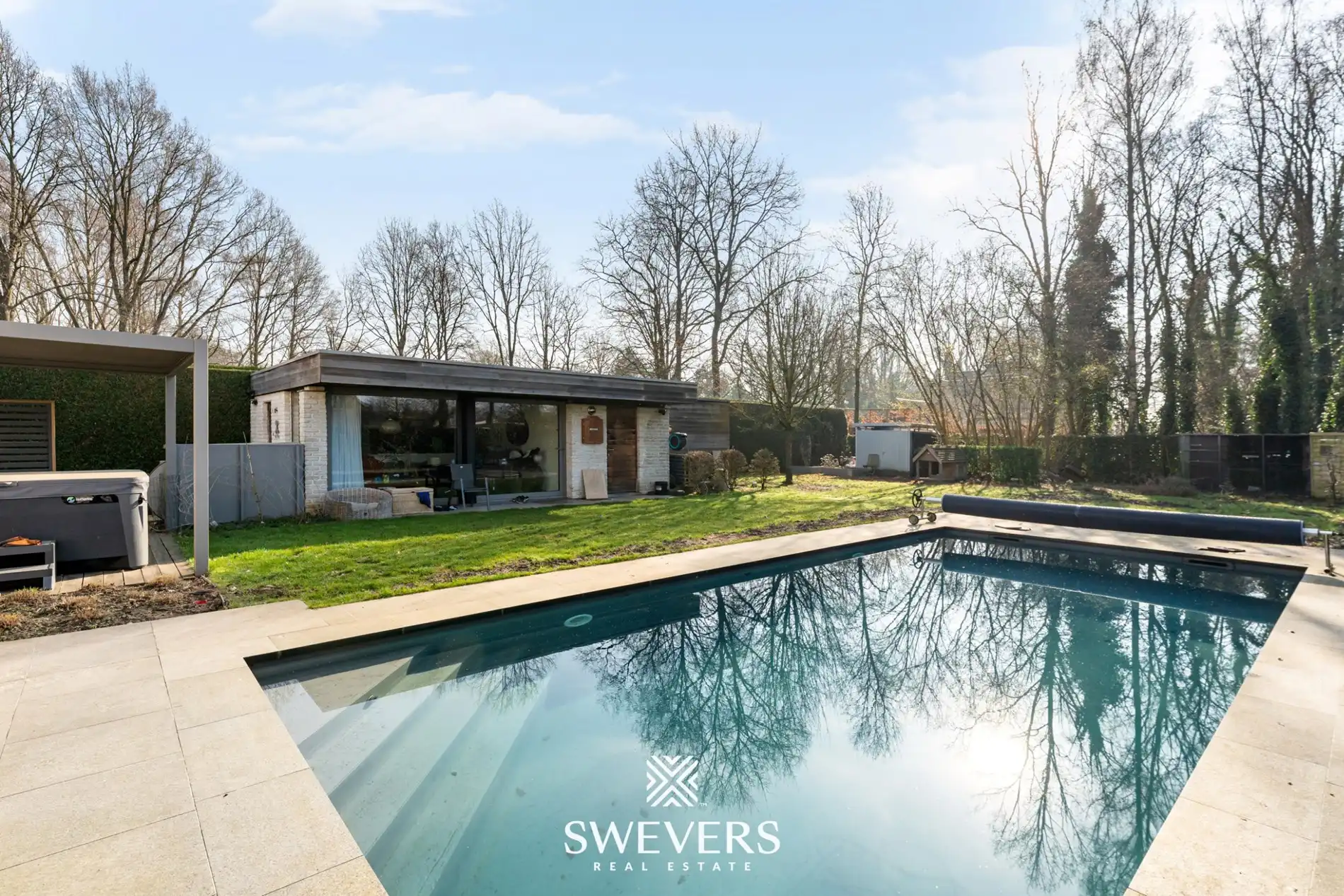 Villa met luxueus poolhouse, verwarmd zwembad en absolute topligging in Zonhoven foto 33