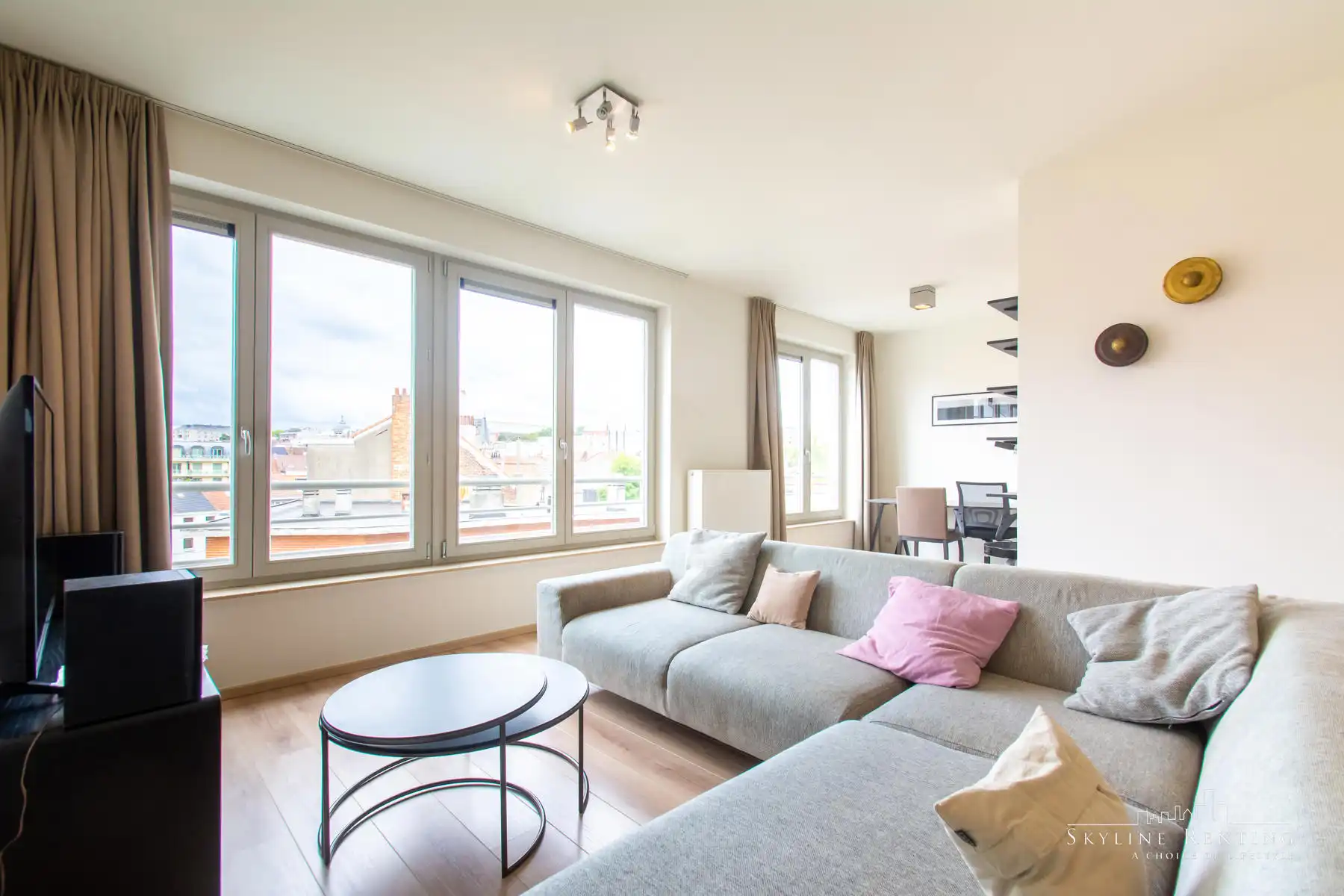 Gemeubileerd App. - 3kamers + terras (Jubelpark) foto 2