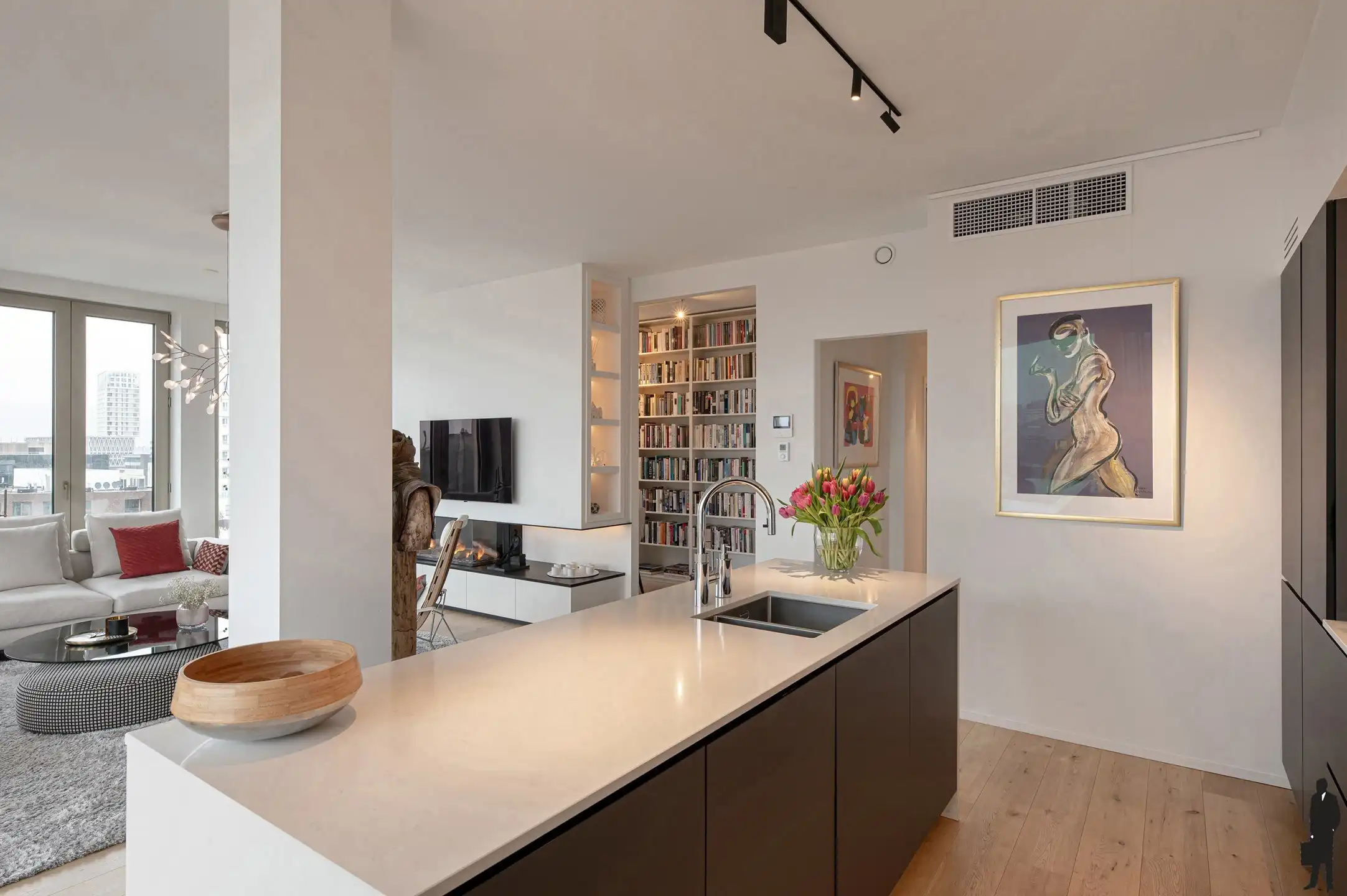 Luxueus wonen met panoramisch uitzicht nabij het Eilandje foto 5