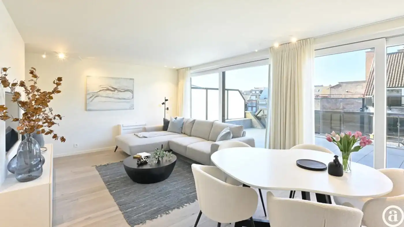 Penthouse-appartement vlakbij de zeedijk met zonneterrassen  foto 6