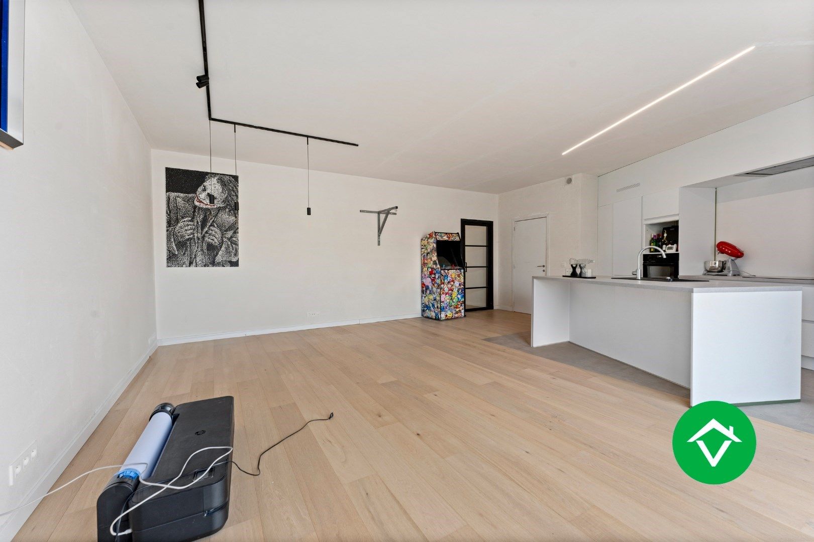 Gelijkvloers appartement met garage te Leke foto 5