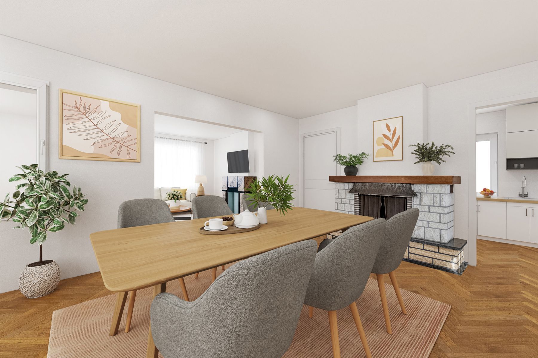 TE RENOVEREN HUIS MET LANDELIJKE LIGGING EN UITBREIDINGMOG. foto 16