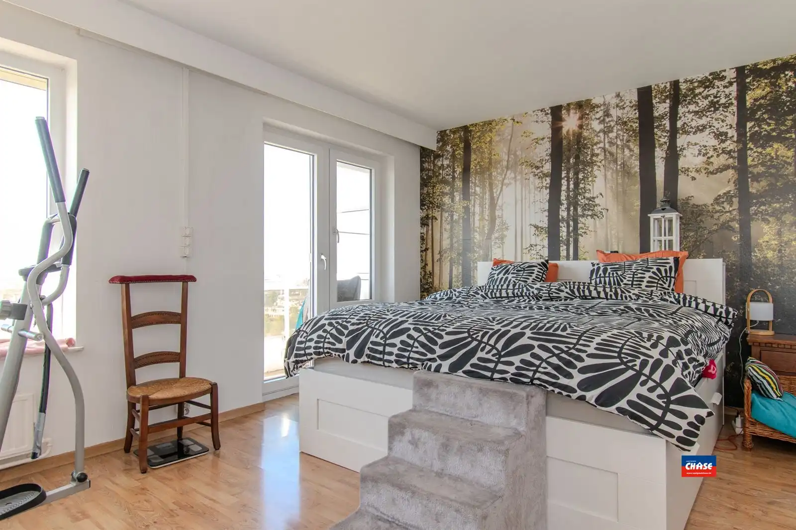 Knap 1 tot 3-slaapkamer appartement met terras foto 8