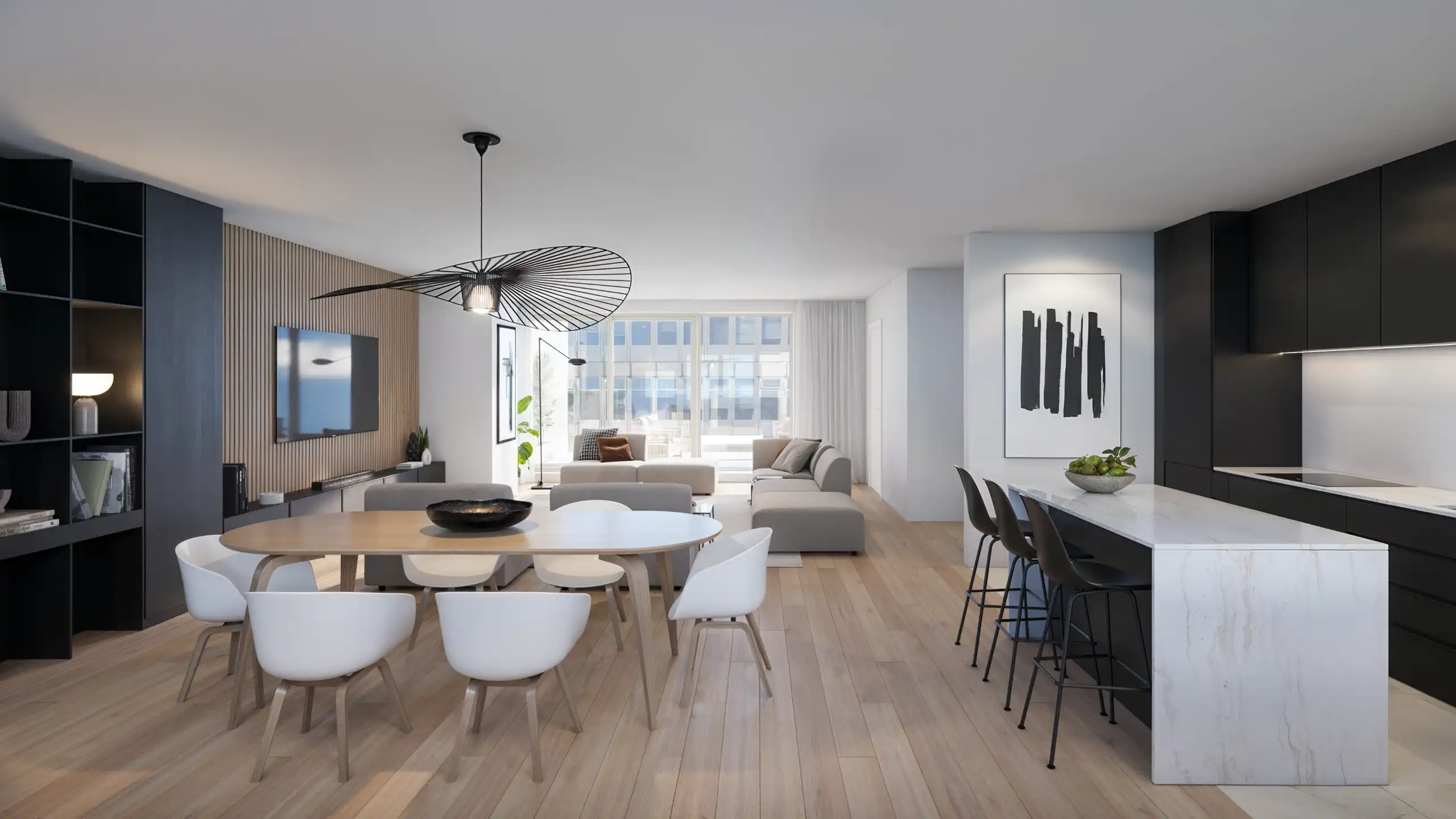 Een gloednieuwe woonwijk op menselijke schaal foto {{pictureIndex}}