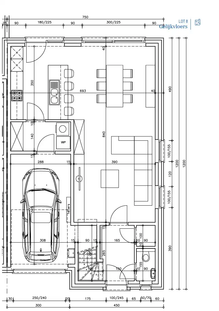 Evergem, Boordekens - landelijke woning met 3 of 4 slk foto 2