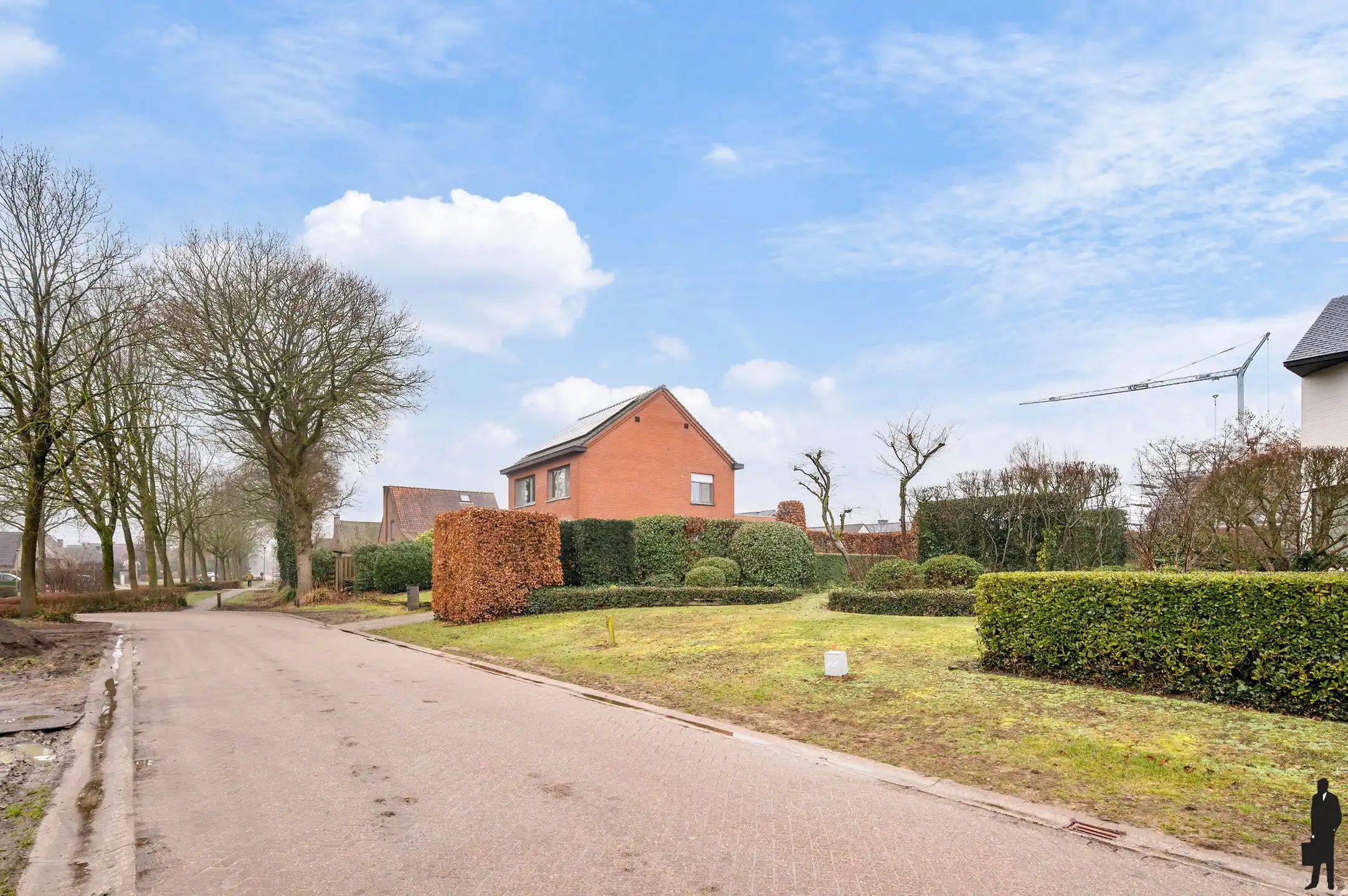 Bouwgrond voor open bebouwing in rustige straat foto 6