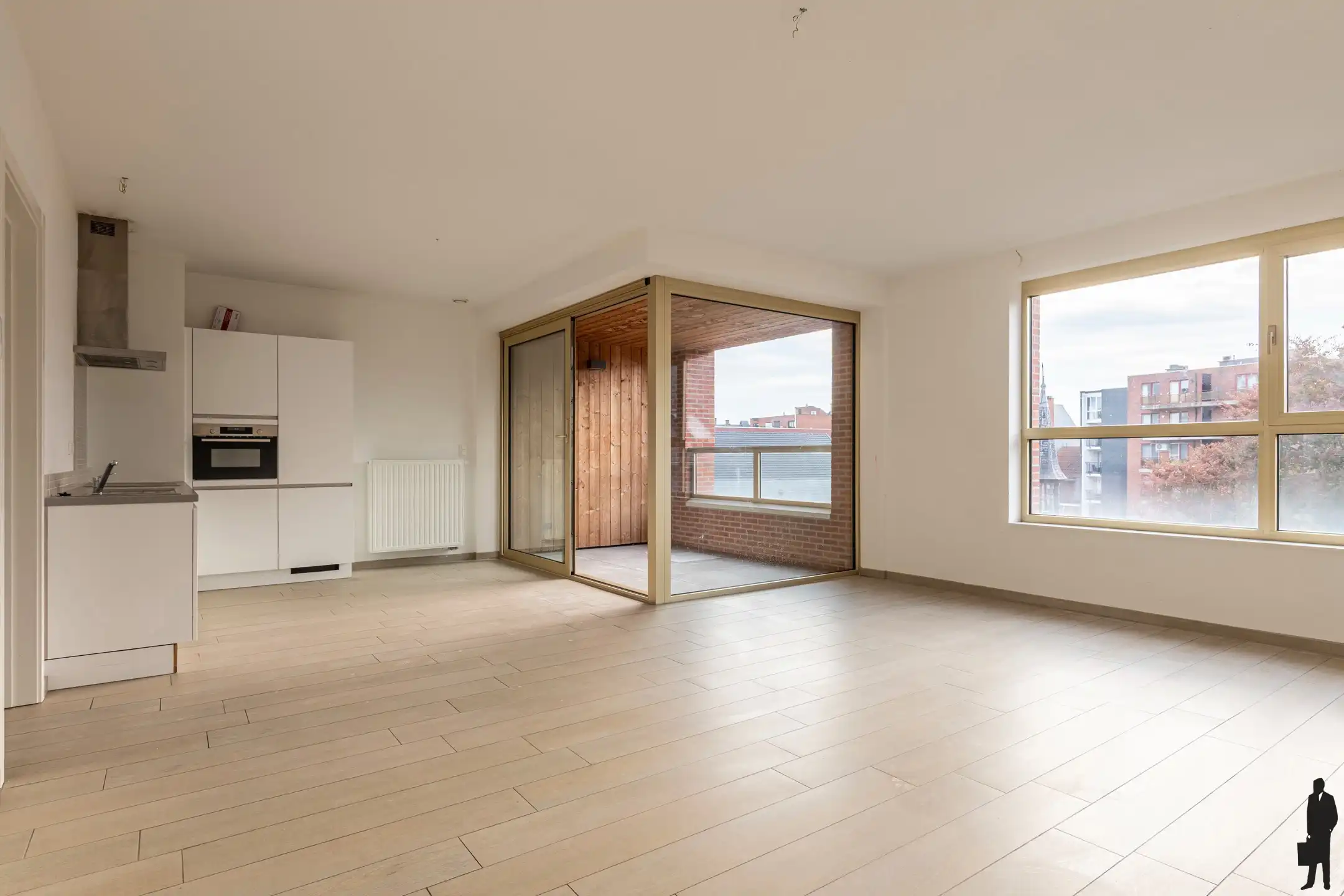 Appartement met 2 slaapkamers en terras in Turnhout centrum foto 3