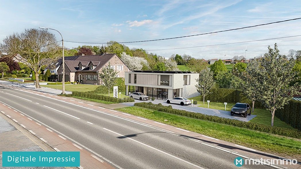 BOUWGROND MET ZAKELIJKE OF WOONFUNCTIE OP GUNSTIGE LOCATIE IN BILZEN foto {{pictureIndex}}