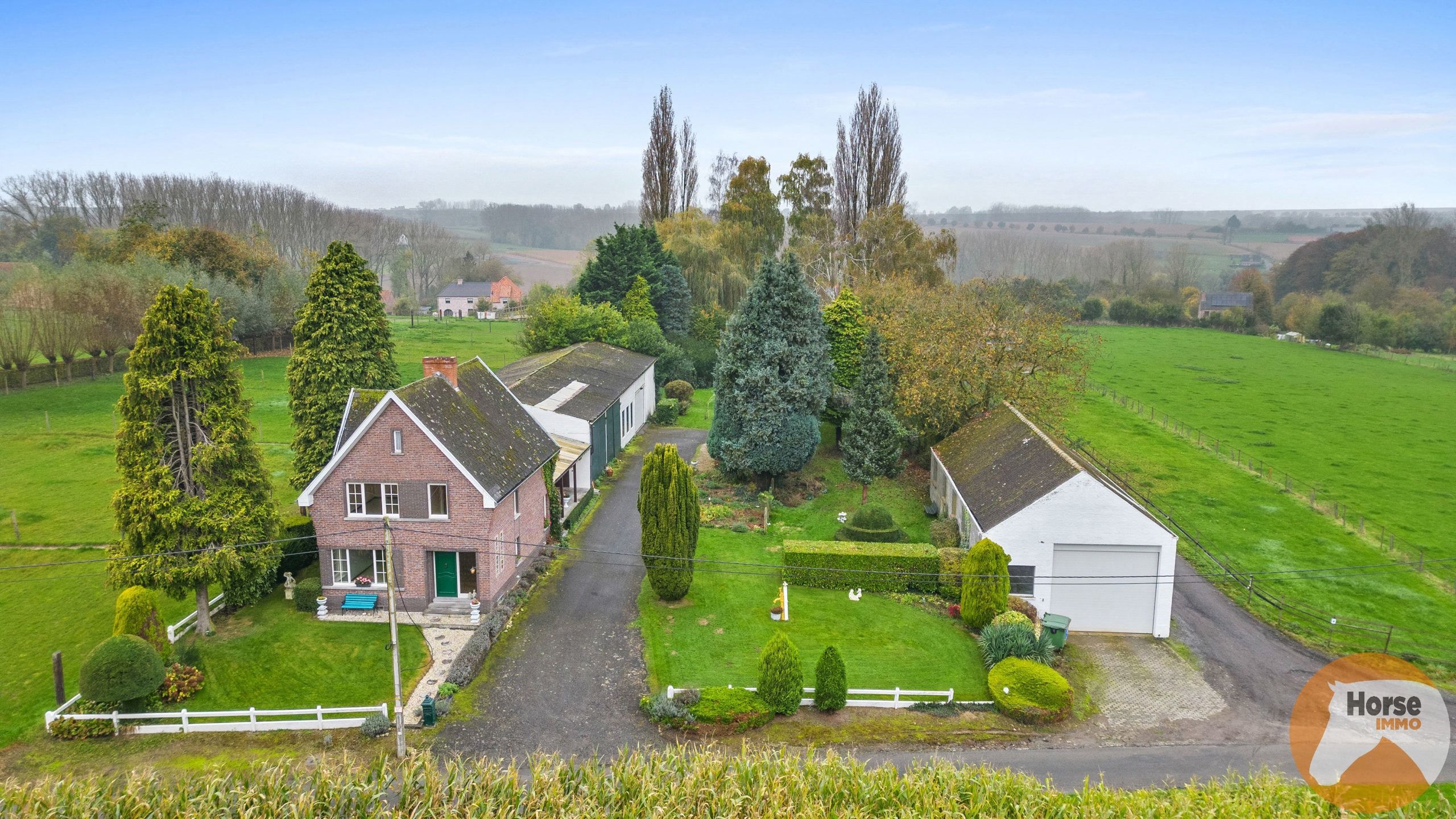 Hoofdfoto van de publicatie: BRAKEL - Te renoveren woning met loodsen op 45are