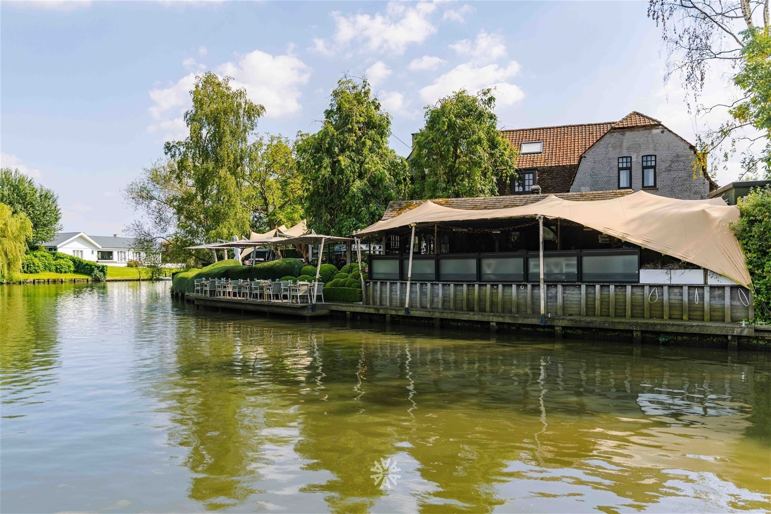 Exclusief restaurant met woonst aan de oevers van de Leie foto 28