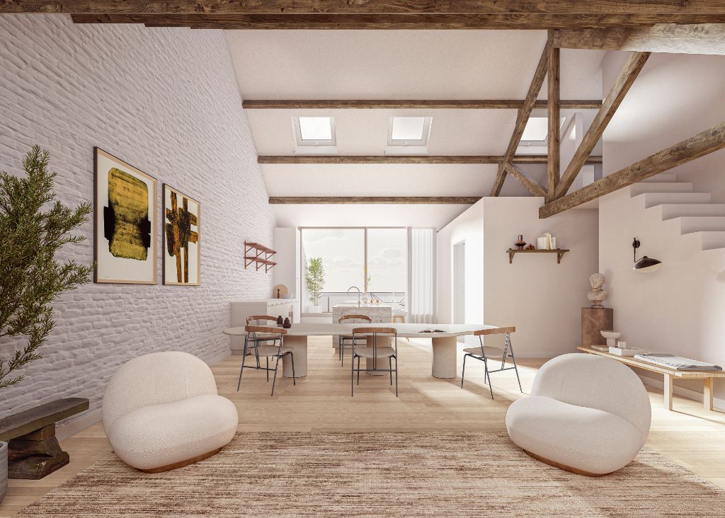 Bijzondere opportuniteit! Prachtig dakappartement met 2 terrassen in kleinschalige en kwalitatieve ontwikkeling van 5 ruime luxeappartementen en 2 ruime tuinwoningen. foto 1