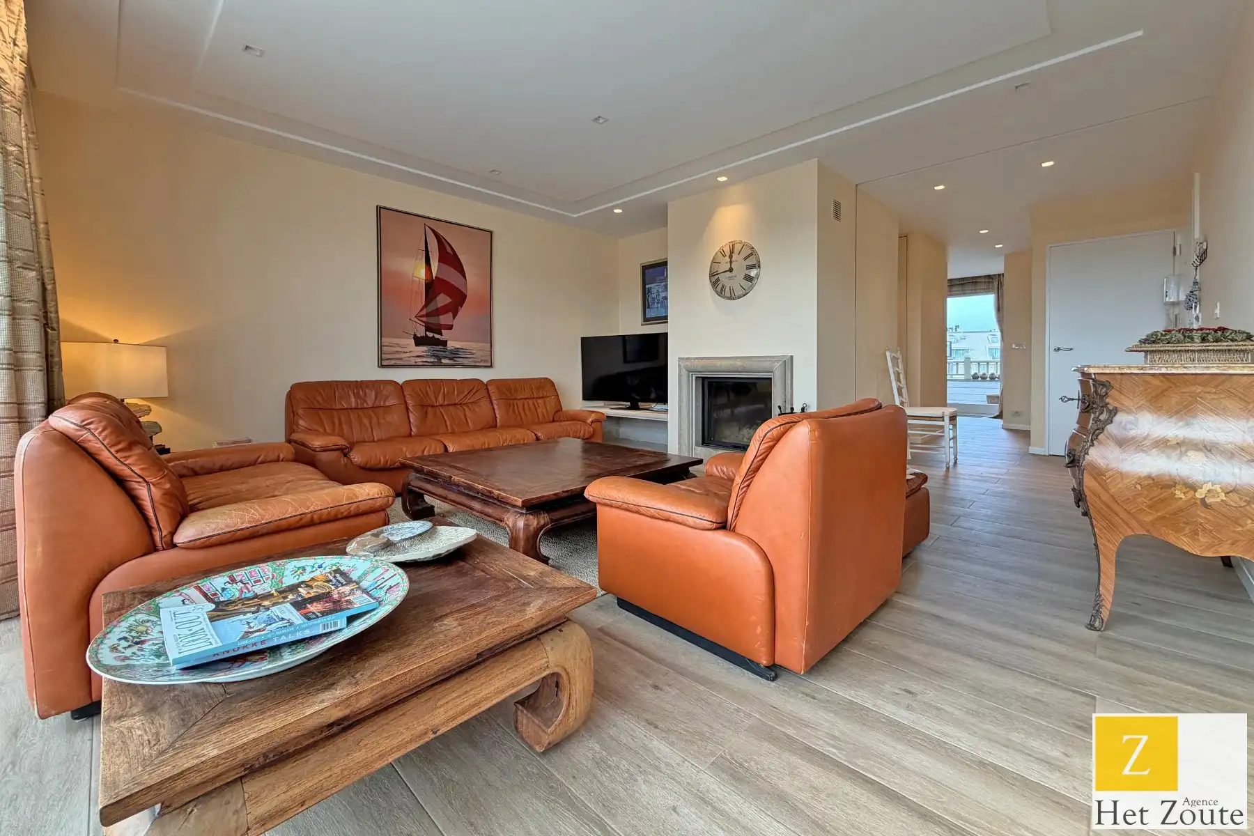 Duplexappartement met weids zicht over het Zoute foto 2