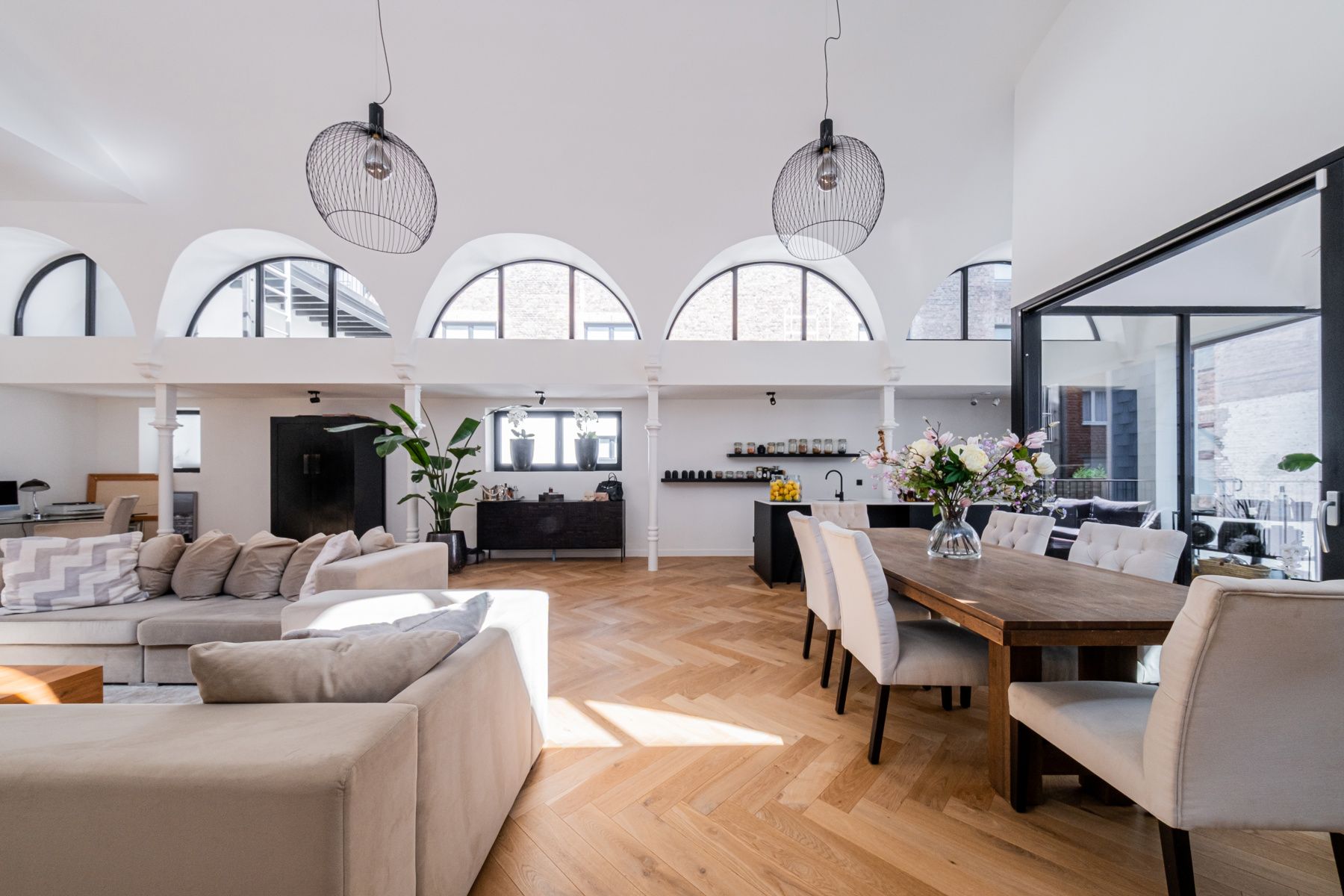 Recent gerenoveerde loft op het Eilandje met terras ca. 15m2 foto 12