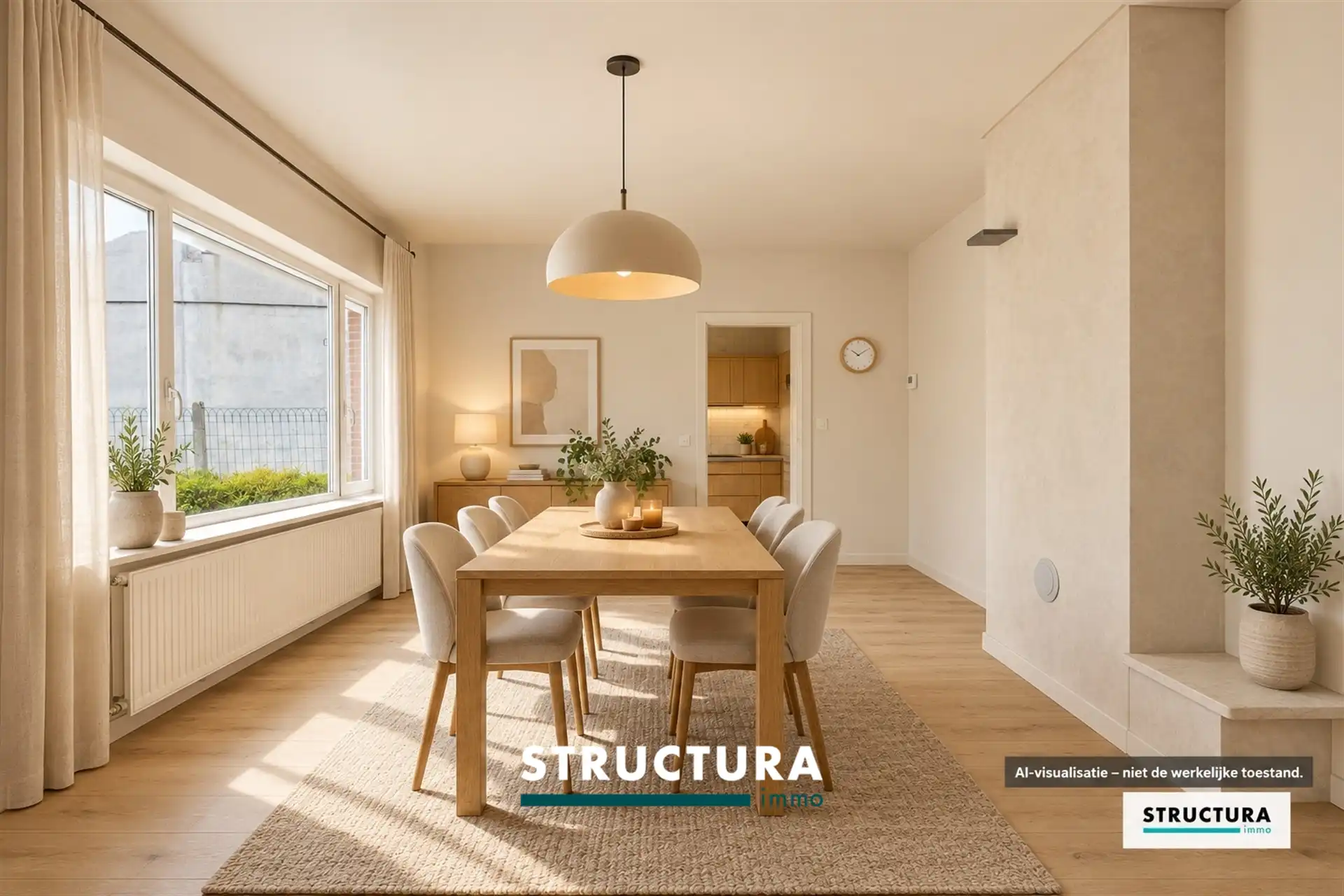 Woning met tuin en garage/atelier, gelgen in alle rust! foto 9