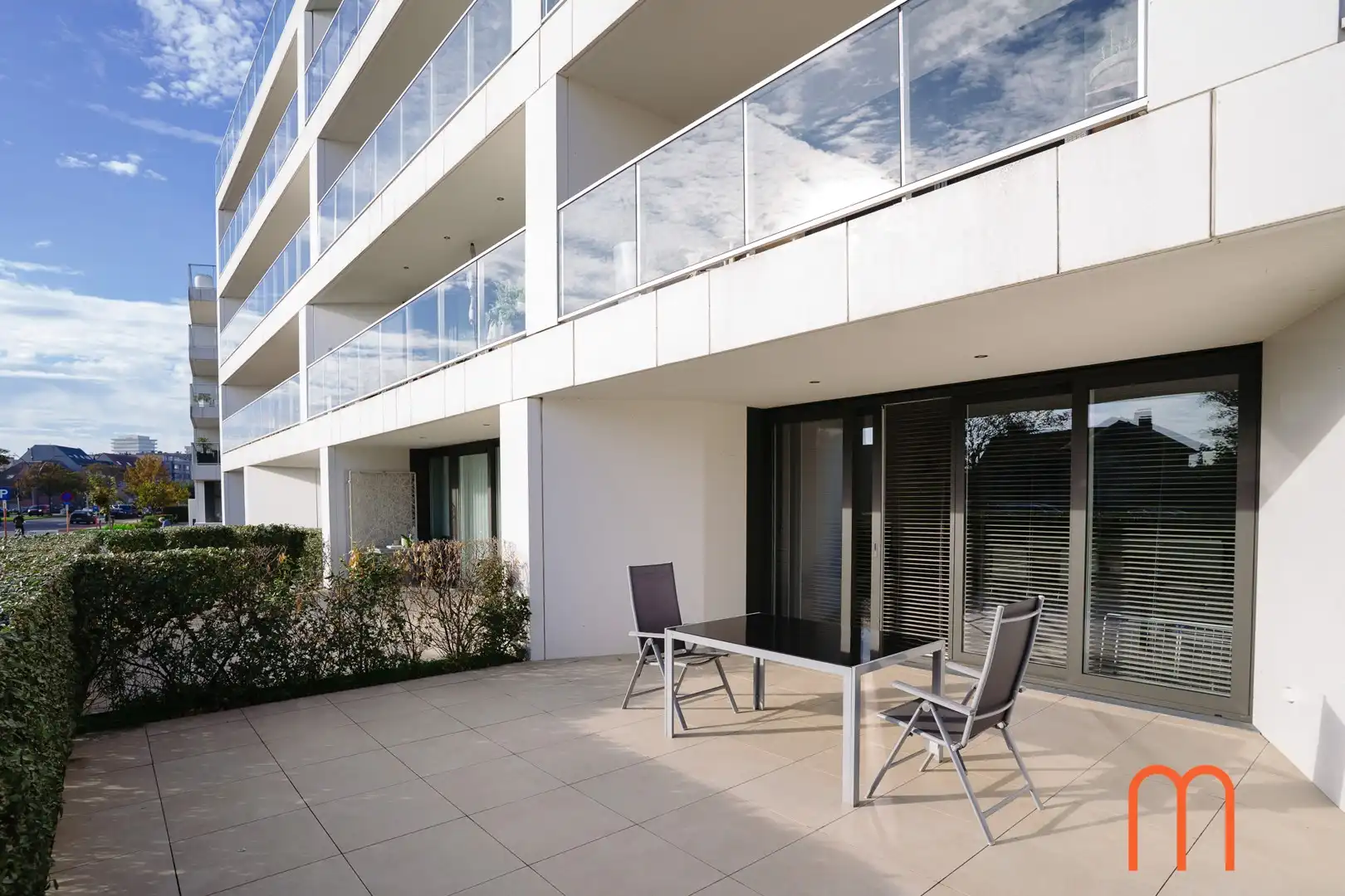 Instapklaar gelijkvloers appartement met ruim terras te koop in Residentie South View te Oostende foto 9