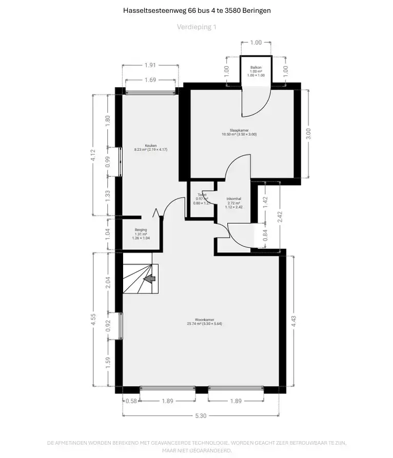 INSTAPKLAAR DUPLEX-APPARTEMENT foto 13