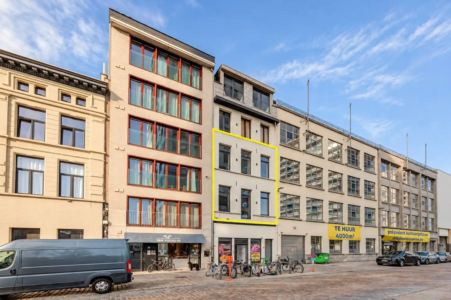 Royale en karaktervolle duplex van 148 m², 3 slpks, terras en zicht op het Kattendijkdok op ‘t Eilandje foto 4