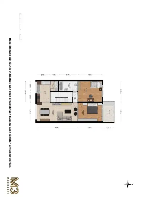 Op te frissen appartement op de eerste verdieping te Sint-Niklaas. foto 12