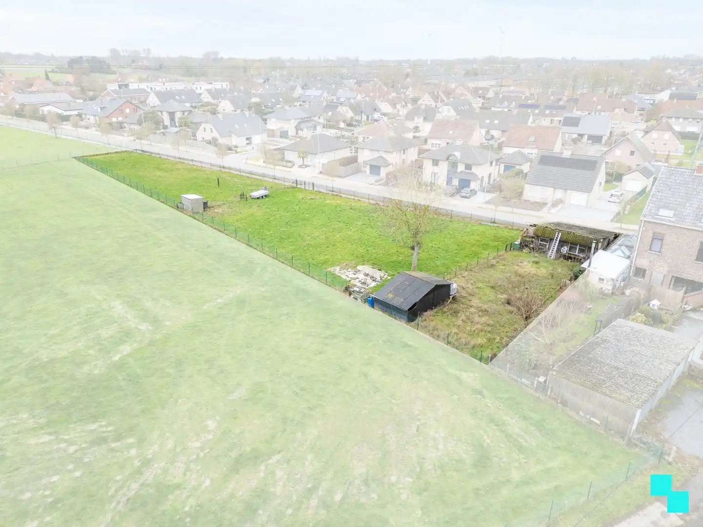 Landelijk gelegen bouwgrond van maar liefst 2.535m² te Izegem (Bosmolens) foto 3