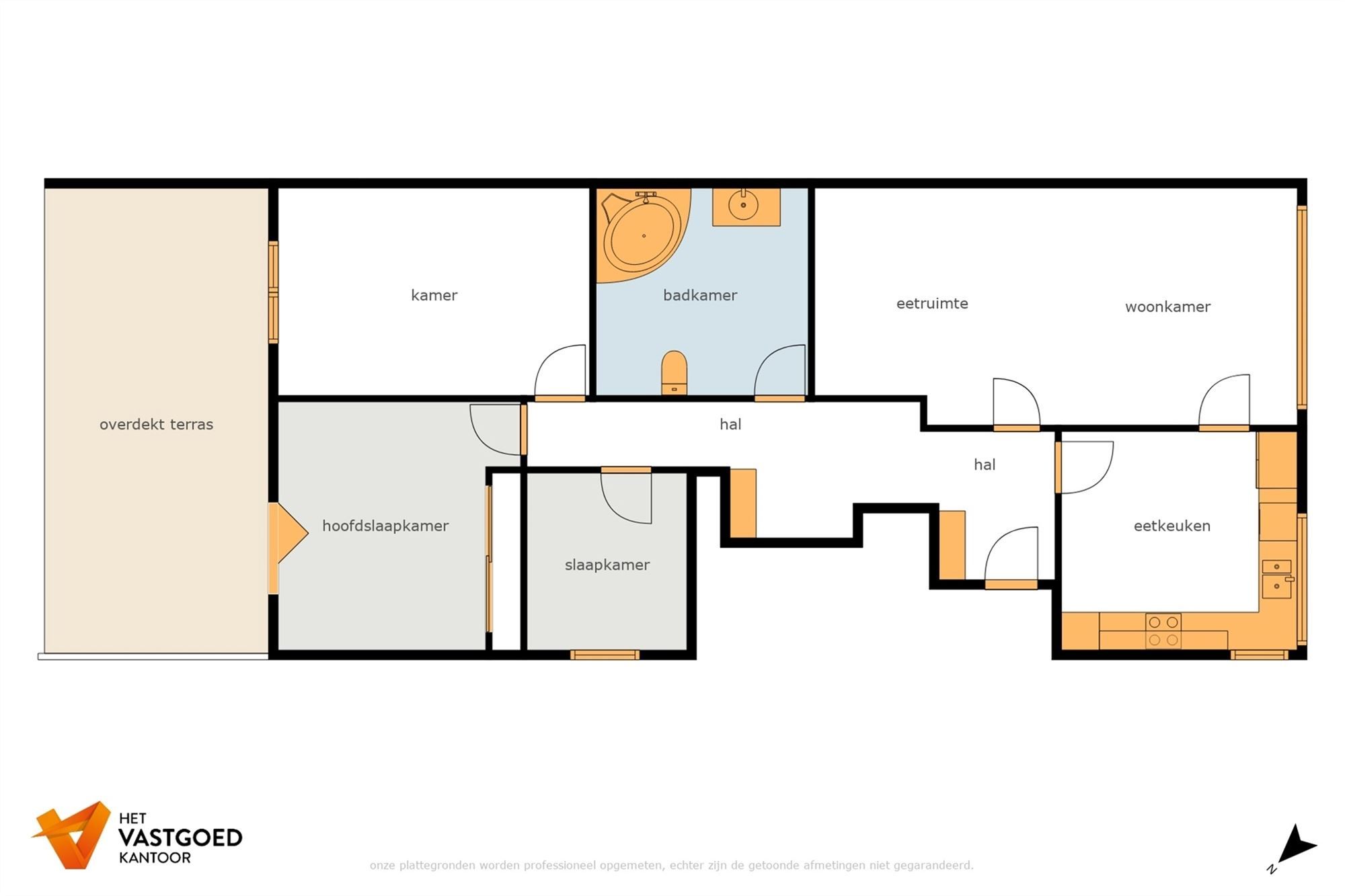 RUSTIG GELEGEN GELIJKVLOERS APPARTEMENT MET 3 SLAAPKAMERS MET OVERDEKT TERRAS EN TUIN TE LEOPOLDSBURG foto 28